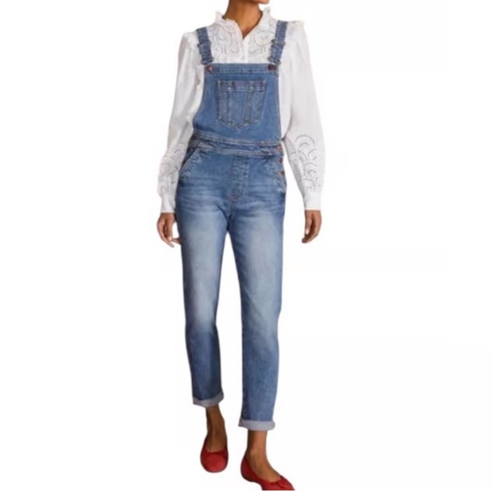 Denim Overalls - Boden Women's Light Blue - Picture 2 of 6